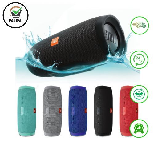 Loa bluetooth NHN Charge 3+ V5.0 loa mini không dây pin khủng âm cực hay