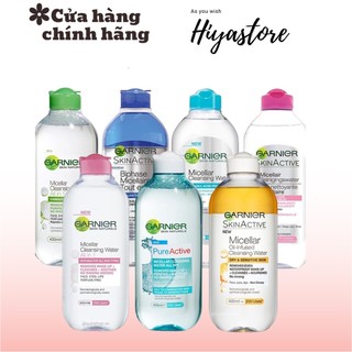 [CHUẨN AUTH] Nước Tẩy Trang Garnier 400ml Bản Pháp