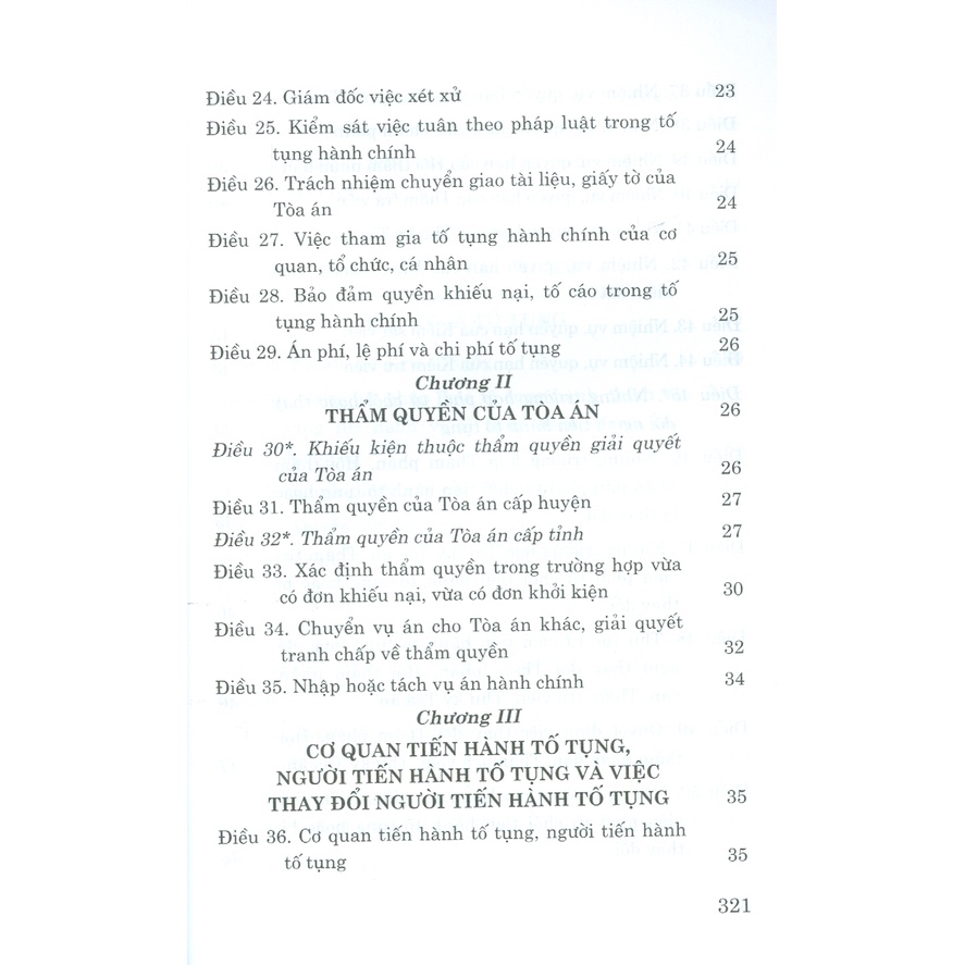 Sách - Luật Tố Tụng Hành Chính  -