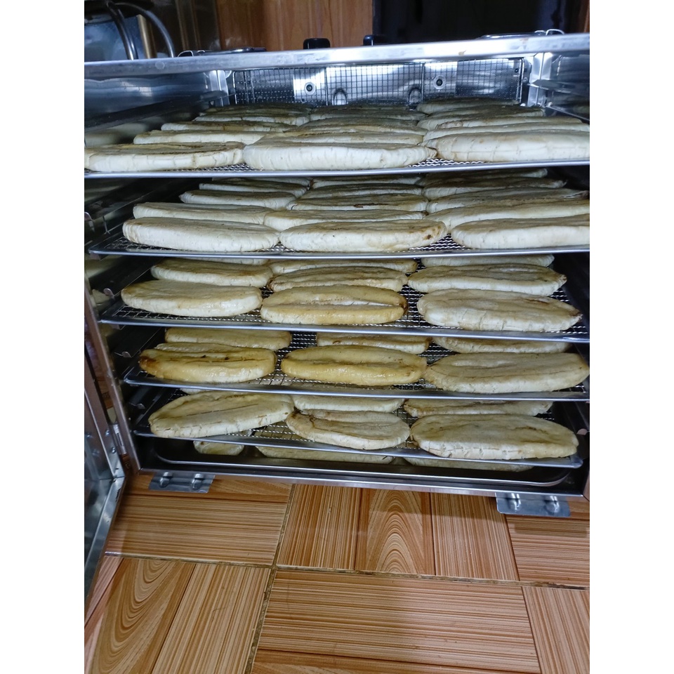 Chuối sứ sấy dẻo không đường - túi 1kg