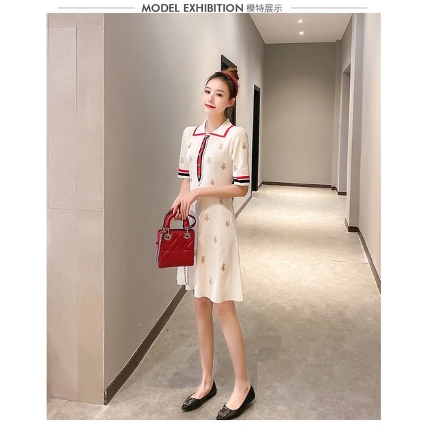 Váy len ong quảng châu cao cấp
