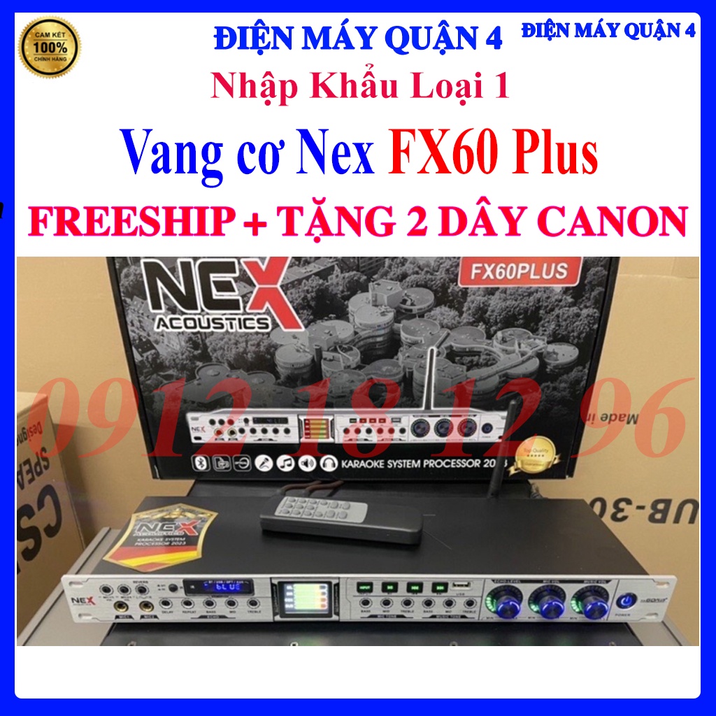 [Nex FX60Plus] Vang cơ Nex Fx60 Plus + 2 dây canon - Hàng nhập khẩu loại 1