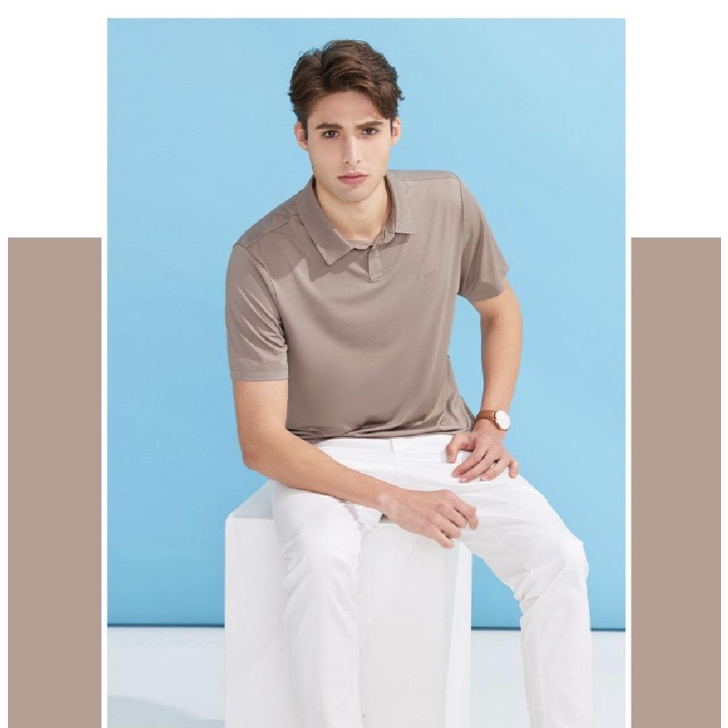 Áo thun polo có cổ Aristow nam giới xuất Hàn dư xịn