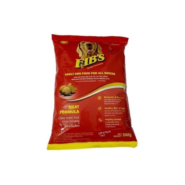 Thức ăn chó trưởng thành FIBs Adult - 400g/gói