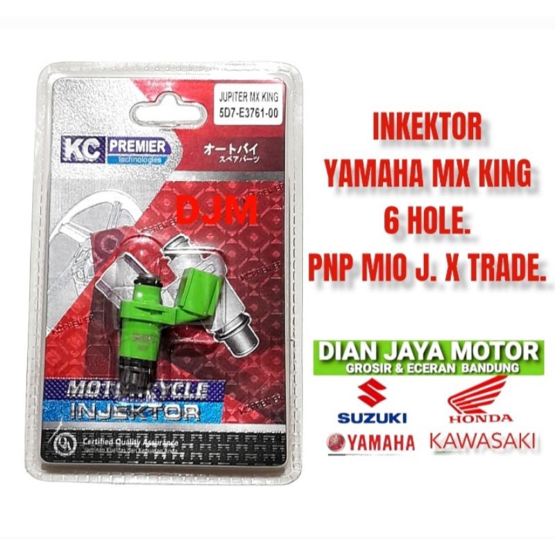Đầu Phun 6 Lỗ Cho YAMAHA MX KING PNP MIO J X TRADE MIO GT. 5d7-e3761-00 KC Premium