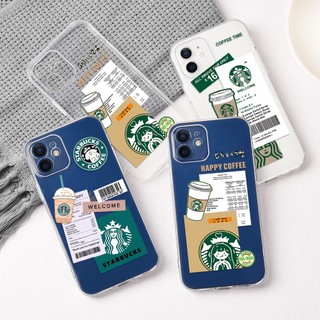 Ốp Điện Thoại Trong Suốt In Hình Chủ Đề Cà Phê Cho iPhone 11 Pro Max 6 6S 7 8 Plus X XR XS Max #T050
