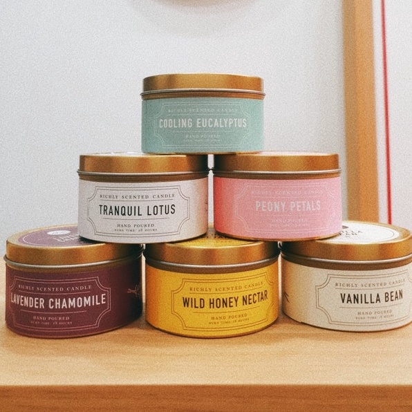 Nến thơm DW Home Small Single Wick 18 Hours các loại (1 bấc)