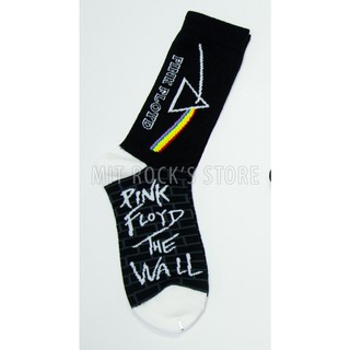 Tất/ vớ dài Pink Floyd, in hình ban nhạc rock, hình thêu bền đẹp, Vớ Thái Lan