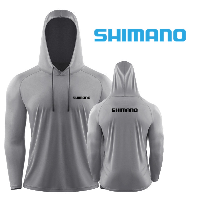 Áo Hoodie nam chống nước Auti-UV Kem chống nắng Shimano Quần áo câu cá Daiwa Thoáng khí Đi bộ đường 