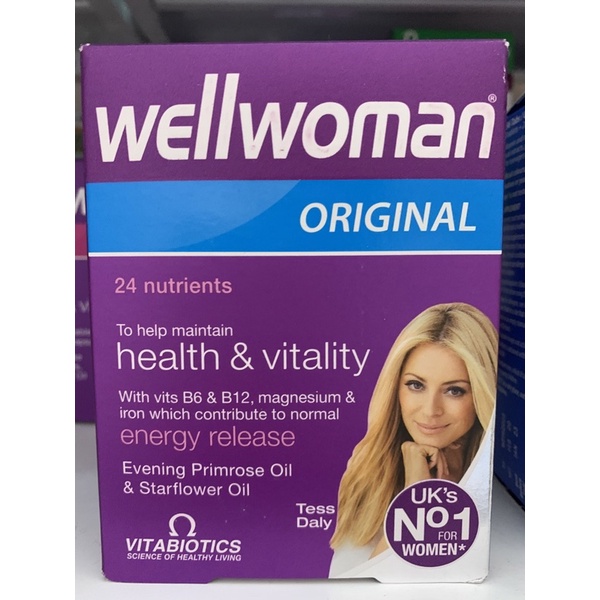 Wellwoman original 30 viên Vitabiotics UK