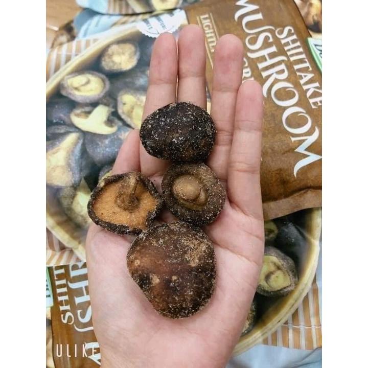 Snack Nấm Hương Sấy Giòn DJ&A - Snack Nấm Hương Sấy Khô Đủ Vị, Hàng Úc Nhập Khẩu, Không GMO, Ăn Chay Được Gói 65g