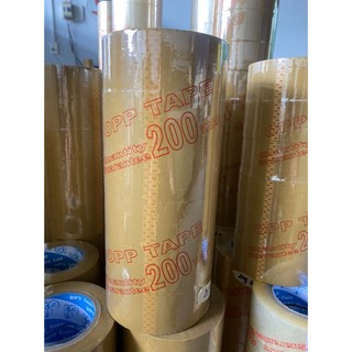 Băng keo trong/đục 200y (1.6kg/cây)