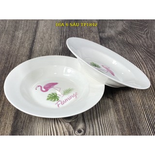 Đĩa 6 sâu tp 1842 sứ bát bảo cao cấp, since_1977