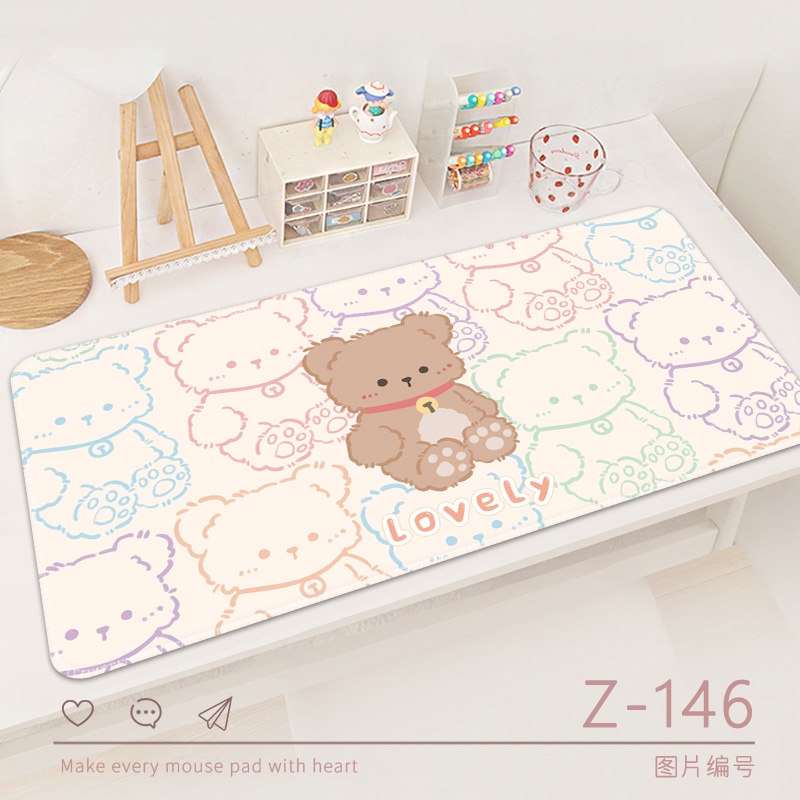 Tấm Lót Chuột Và Bàn Phím Chơi Game Cỡ Lớn 60x30 / 80x30cm