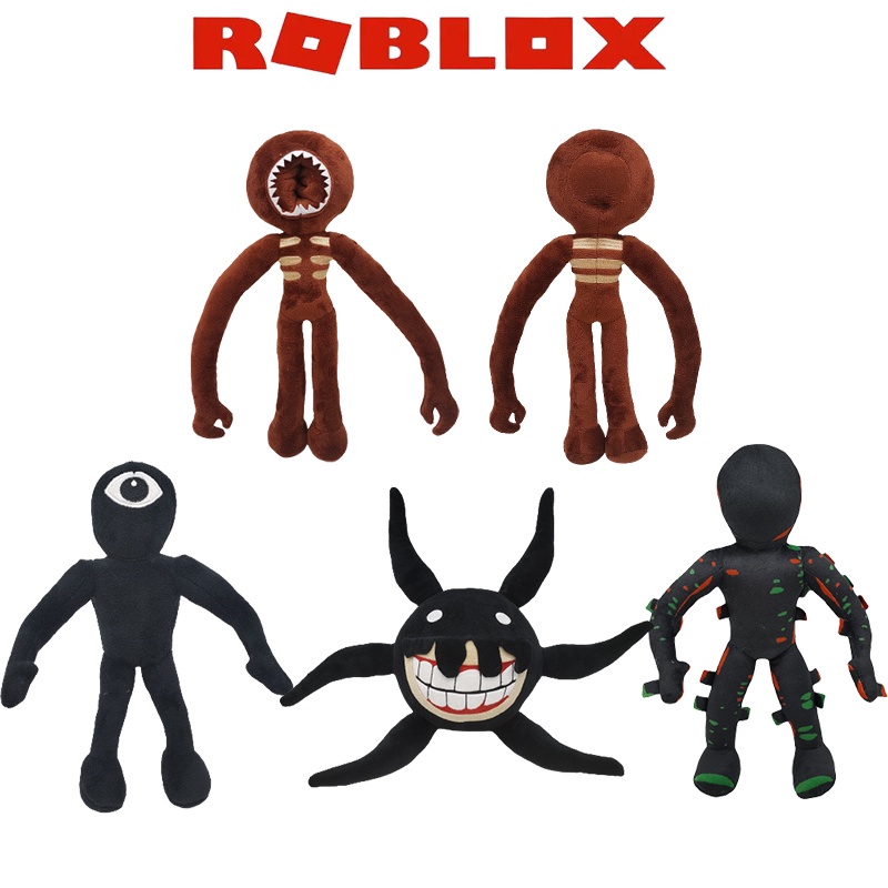 30-40cm Roblox plush Doors Rainbow Friends Robot One-eyed Plush Toy Soft Dolls Christmas Gift