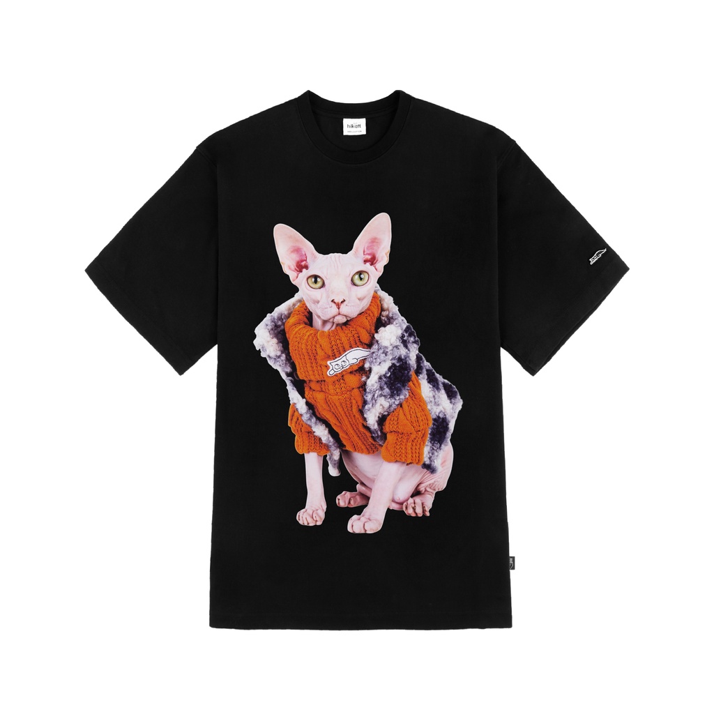 Áo thun Meow Fashionista/ Black