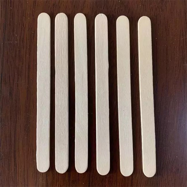 100g Que kem gỗ, 6.5cm, 9.5cm, 11.5cm, 12.5cm, 13.5cm, 14.5cm, que kem làm handmad, sỉ que kem