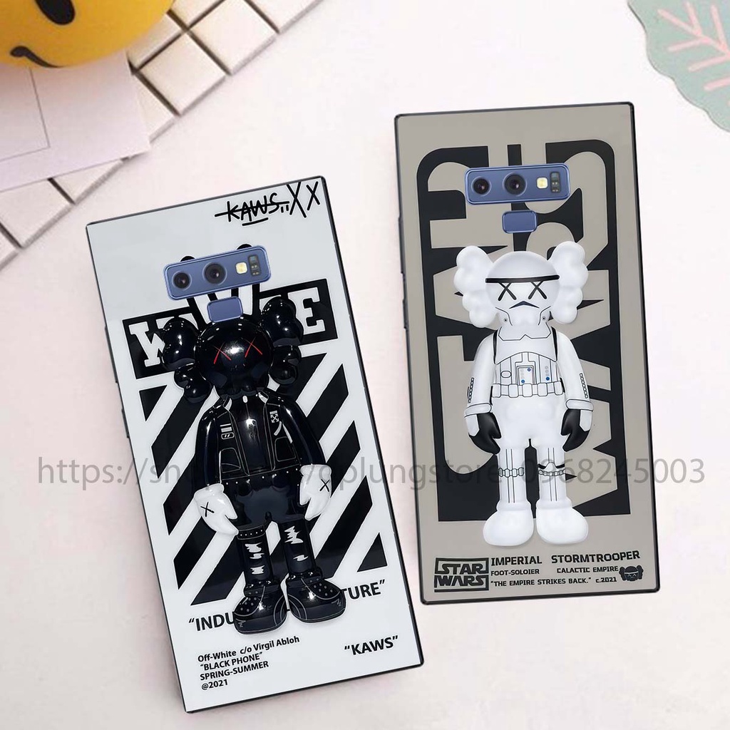 Ốp Samsung Note 8 / 8 Plus / 9 in hình Bear Brick,K@ws,smile,...hot trend