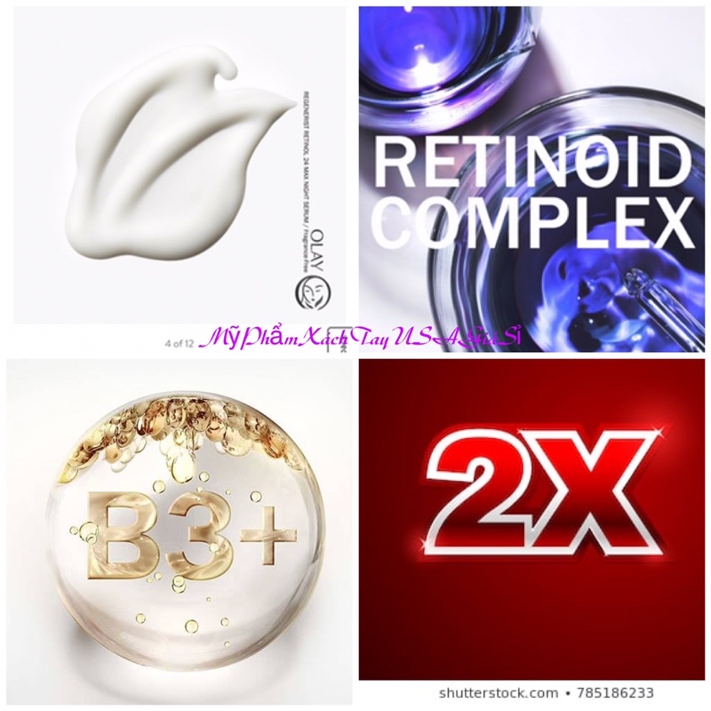 Kem dưỡng da ban đêm Olay Retinol 24 Max Night Hydrating Moisturizer 48g