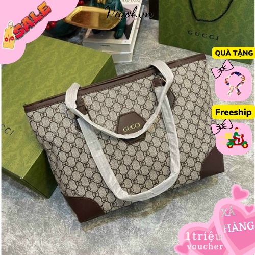 Túi xách da tote GC công sở túi mang đi làm, đi học - saoshop