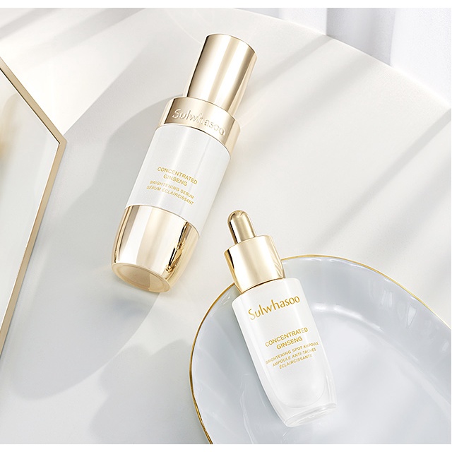 Tinh chất dưỡng trắng da chống lão hoá từ nhân sâm Sulwhasoo Concentrated Gingseng Brightening Serum 8ml