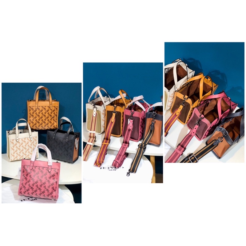 Túi C0ach Field Tote 22 da thật
