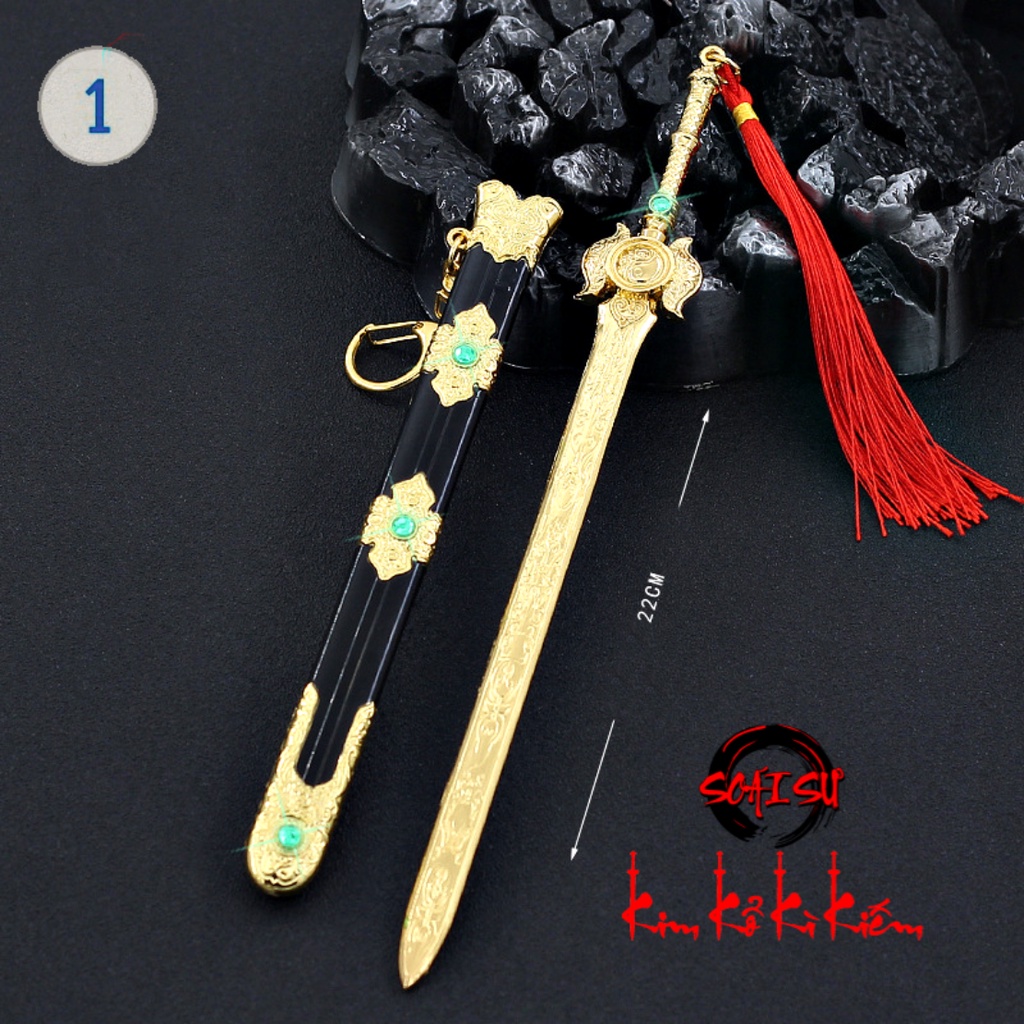 Mô hình kiếm Hàm Quang Thừa Ảnh 22cm - Naraka Bladepoint