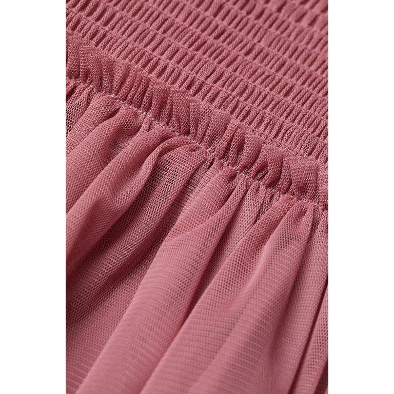 Váy smock tutu hồng HM H&M_hàng chính hãng authentic