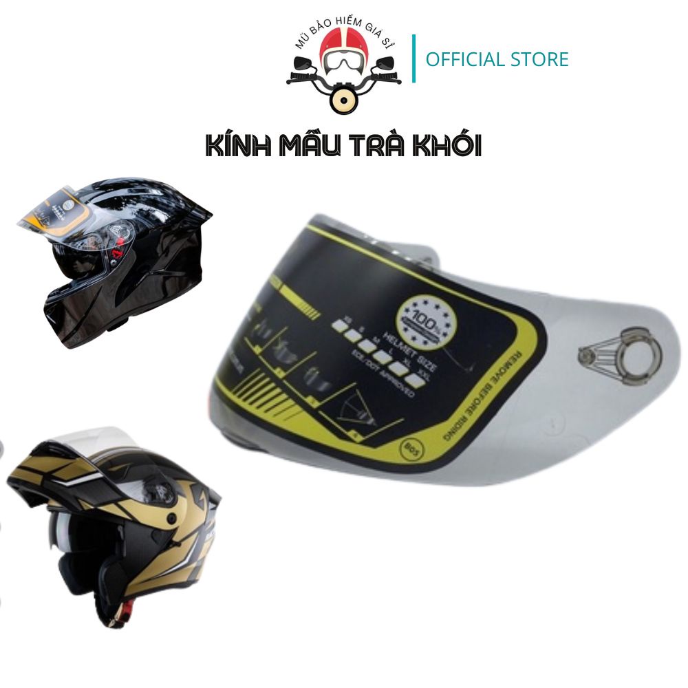 Kính Mũ Bảo Hiểm Fullface Royal M266, M179, M168, M137, M138... Các Dòng Mũ Royal Fullface