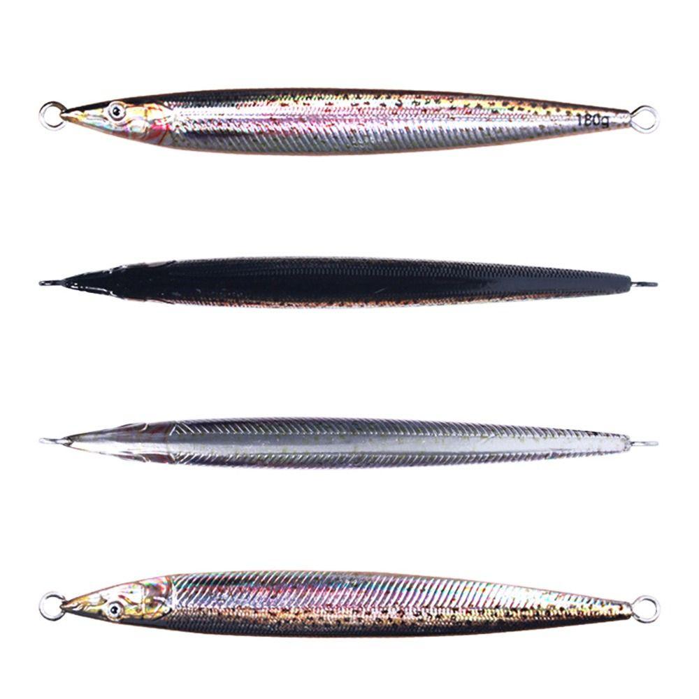 Mồi Câu Cá Giả Bằng Kim Loại 4 Màu 80g 100g 120g 150g 180g