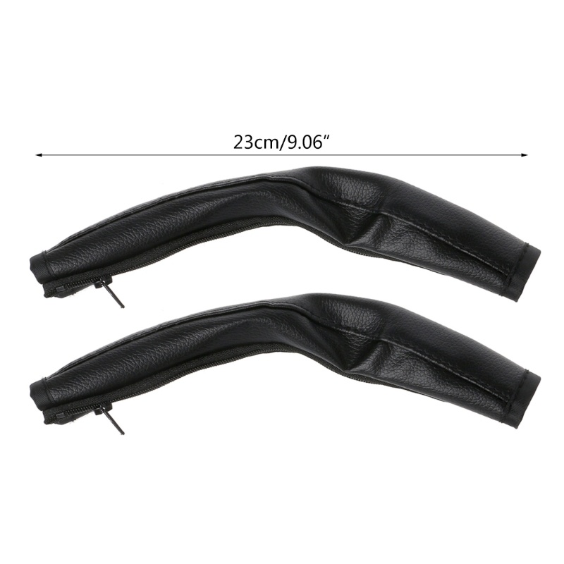 Bộ 2 Vỏ Bọc Tay Cầm Xe Đẩy Em Bé Bằng Da PU Siêu Bền