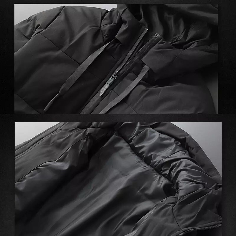 Áo khoác phao nam 3 lớp - Áo khoác gió có mũ phong cách trẻ trung siêu ấm M002