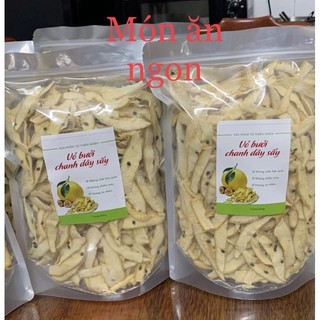 Vỏ bưởi chanh dây sấy giòn