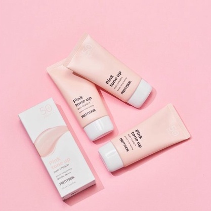 Kem Chống Nắng Nâng Tone Pretty Skin Pink Tone-Up Sun Cream SPF 50+ PA++++ 70ml PL072