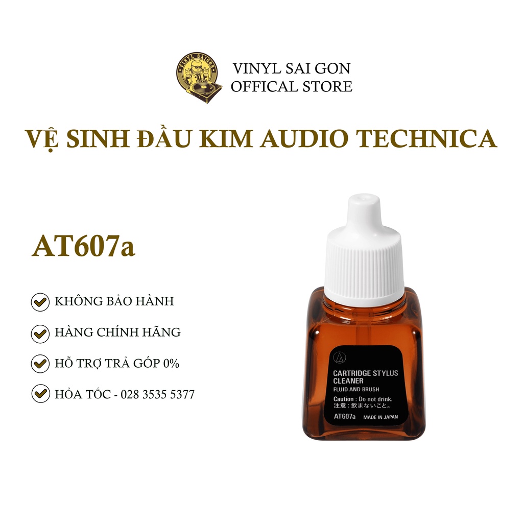 Dung Dịch Vệ Sinh Đầu Kim Máy Đĩa Than Audio-Technica AT607
