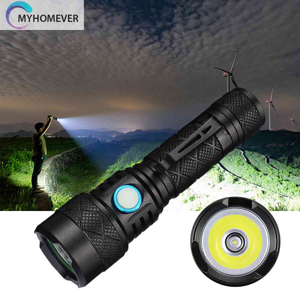 Đèn Pin Mini Cầm Tay Sạc Cổng USB Tiện Lợi Và Bền