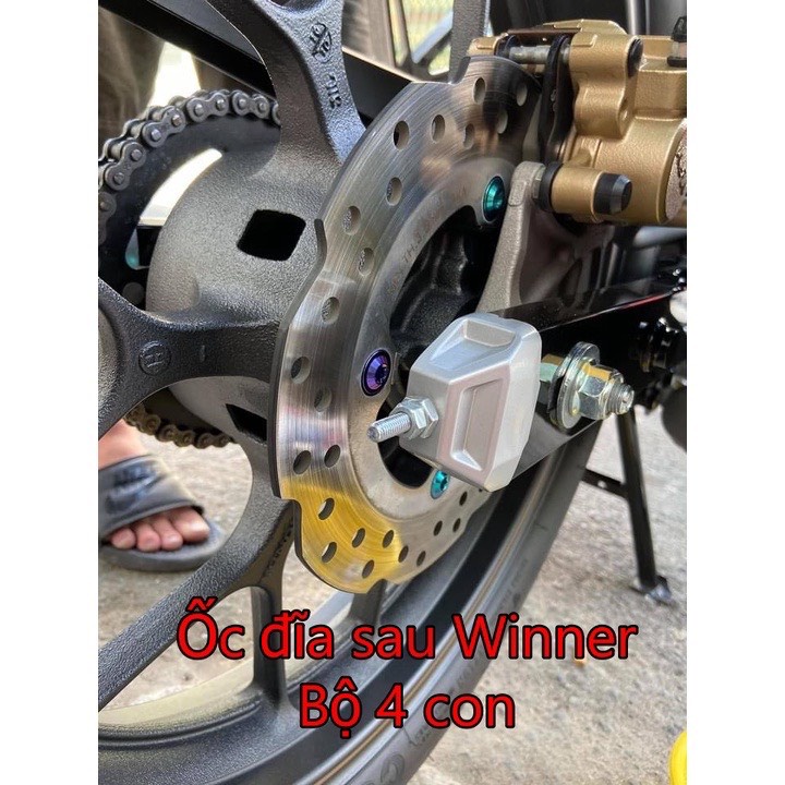 Ốc TITAN GR5 Gắn Đĩa Phanh Trước / Sau Winner X