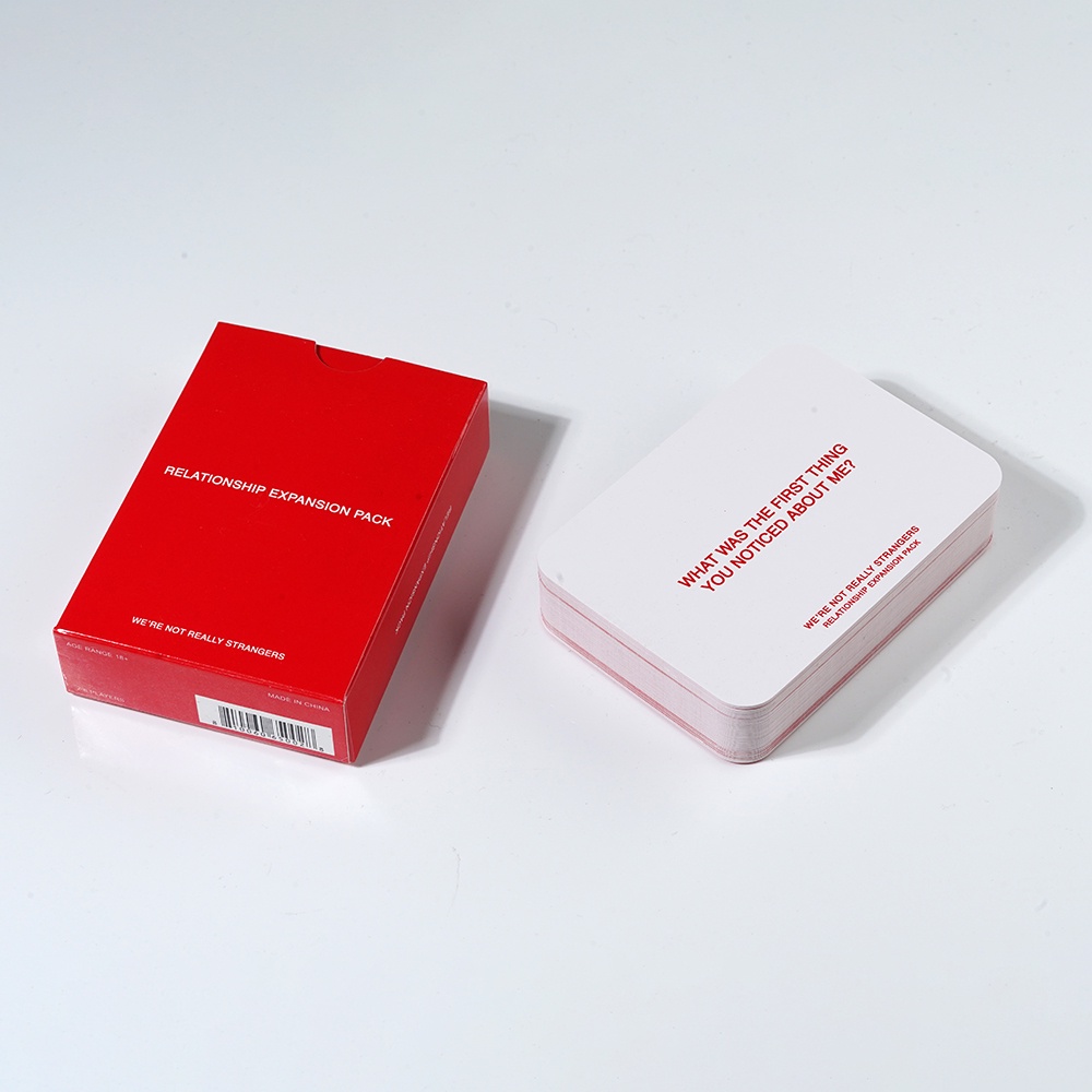 Bộ 50 Thẻ Bài Trò Chơi We 'Re Not Really Strangers - Honest Dating Mở Rộng