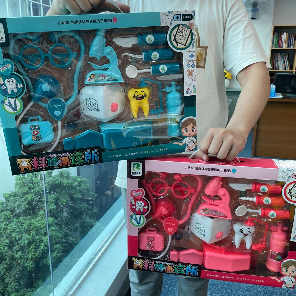 Đồ chơi nha sĩ định hướng nghề nghiệp cho bé trai và bé gái