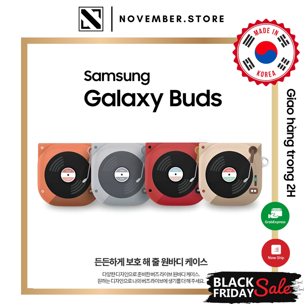 Ốp case cho Galaxy Buds2 Pro / Buds 2 / Buds Pro / Buds Live - Đầu đọc