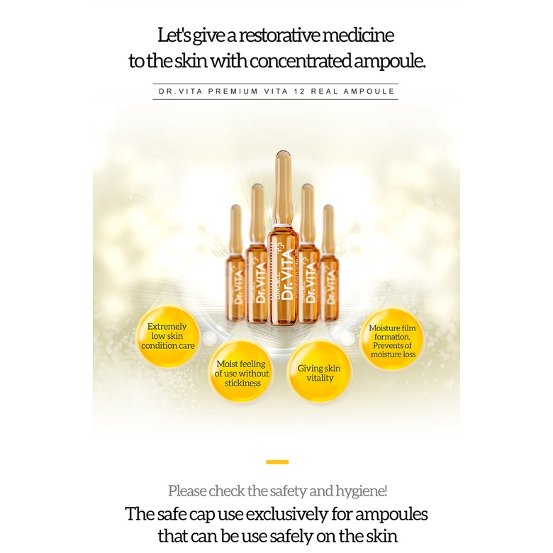 DAYCELL Dr.VITA Premium Vita 12 Real Ampoule  2ml x 10ea