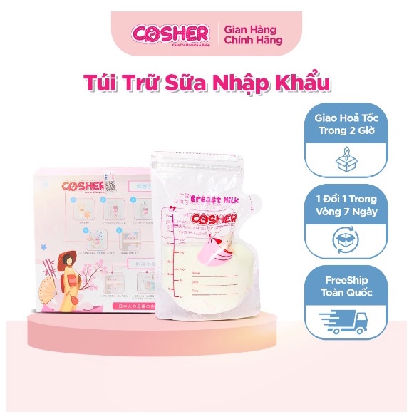 Túi trữ sữa mẹ dung tích 250ml