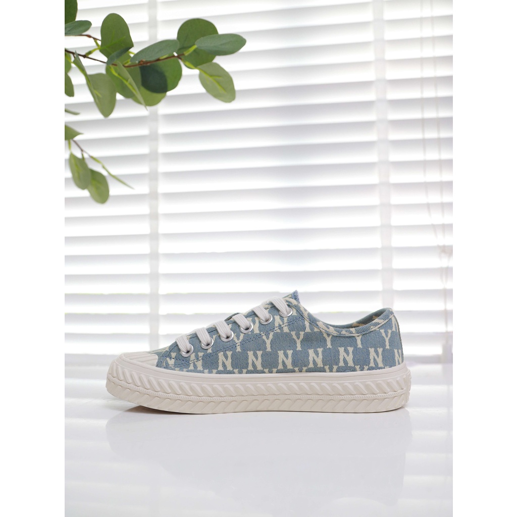 Giày MLB Playball Monogram Denim Chính Hãng