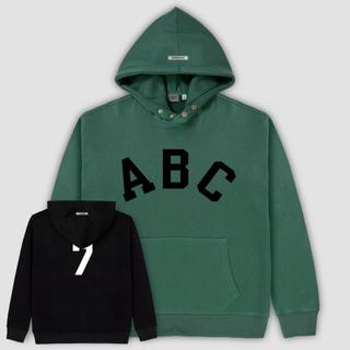 Áo hoodie nỉ bông ABC unisex nam nữ form rộng oversize HOt 2022!