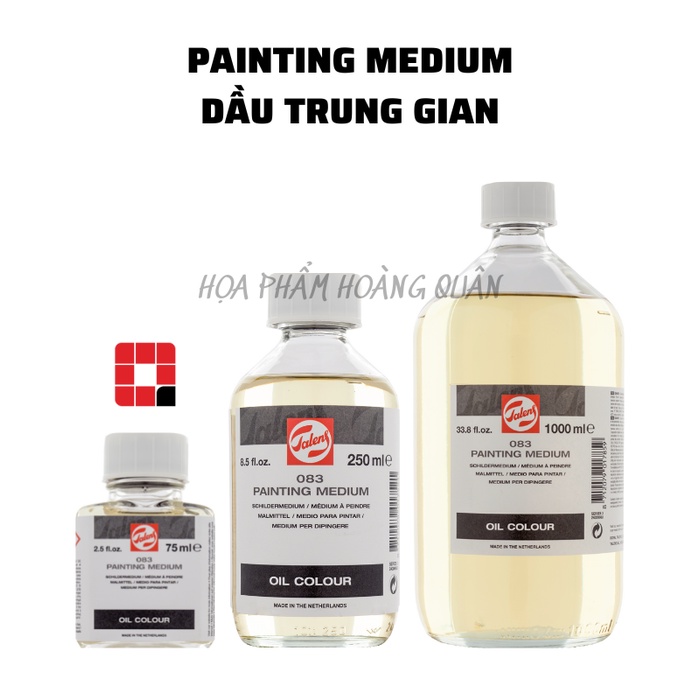 Dầu trung gian/ Dung môi pha sơn dầu Hà Lan - Painting Medium - 083