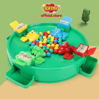 Đồ chơi trẻ em ếch ăn kẹo (bộ ếch nhiều bi) cho cả gia đình 4 người chơi - Đồ chơi tương tác trẻ em 3 4 5 6 tuổi