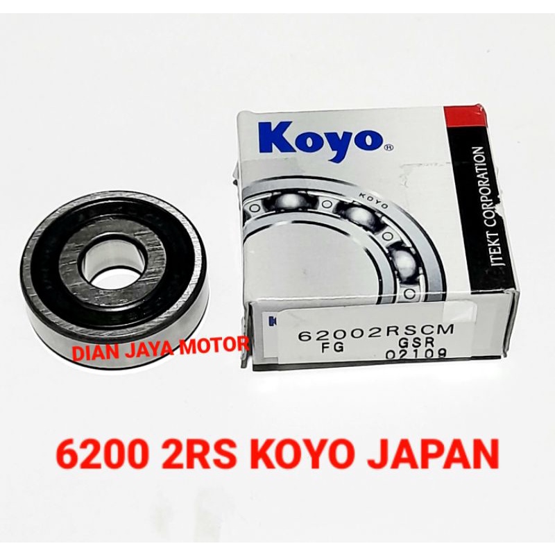 Bánh Xe Chịu Lực Laher 6200 2RS KOYO Nhật Bản