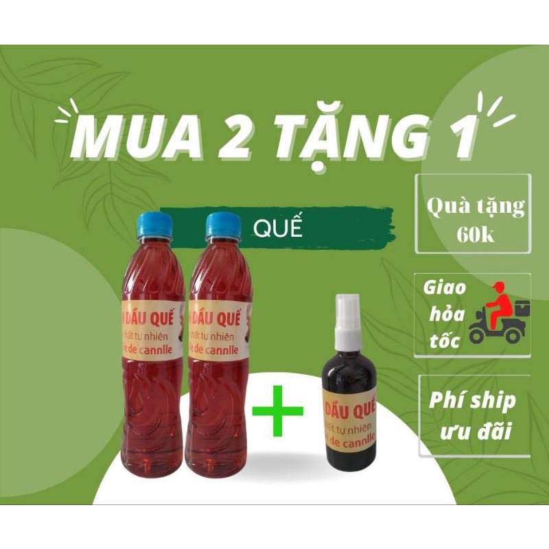 Tinh dầu quế lau nhà, chai 500ml