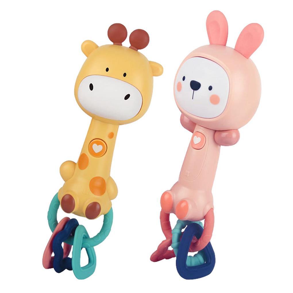 Lục Lạc Hình Động Vật Phát Ra Âm Thanh Vui Nhộn Dành Cho Các Bé