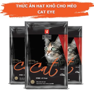 Thức ăn mèo hạt  cat eye- cateye-cat's eye túi 1kg.